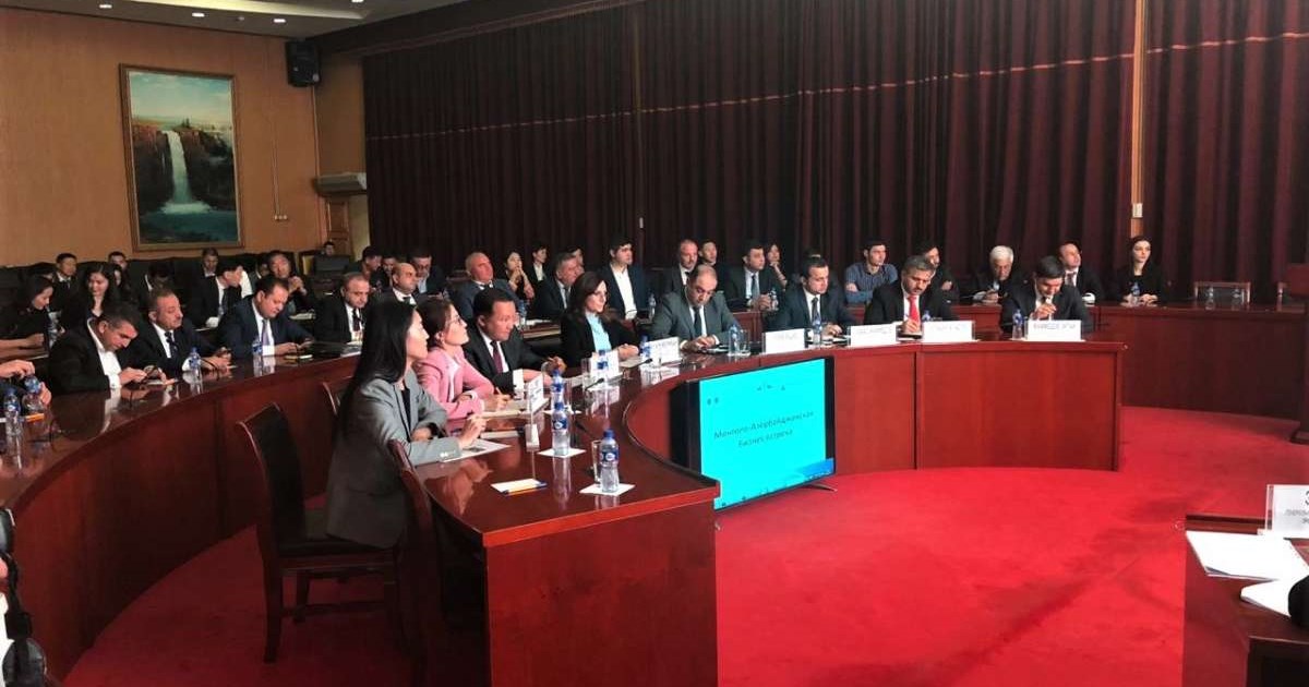 AZİNNEX NÜMAYƏNDƏ HEYƏTI MONQOLUSTAN IXRAC MISSIYASINDA IŞTIRAK EDIB